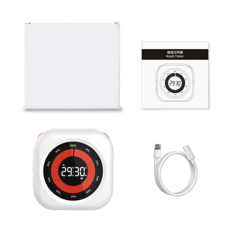 Electronic Timer Countdown Timer Kitchen Countdown 9h59min59s Adjustable Volume Levels Brightness Visual Timer - 图片 3