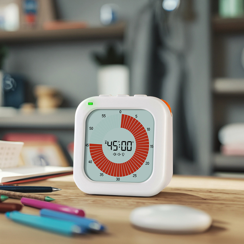 Visual Timer Digital Dynamic Count Custom Countdown Stopwatch Minutes Seconds Learning Homework Time Management Kitchen Timers