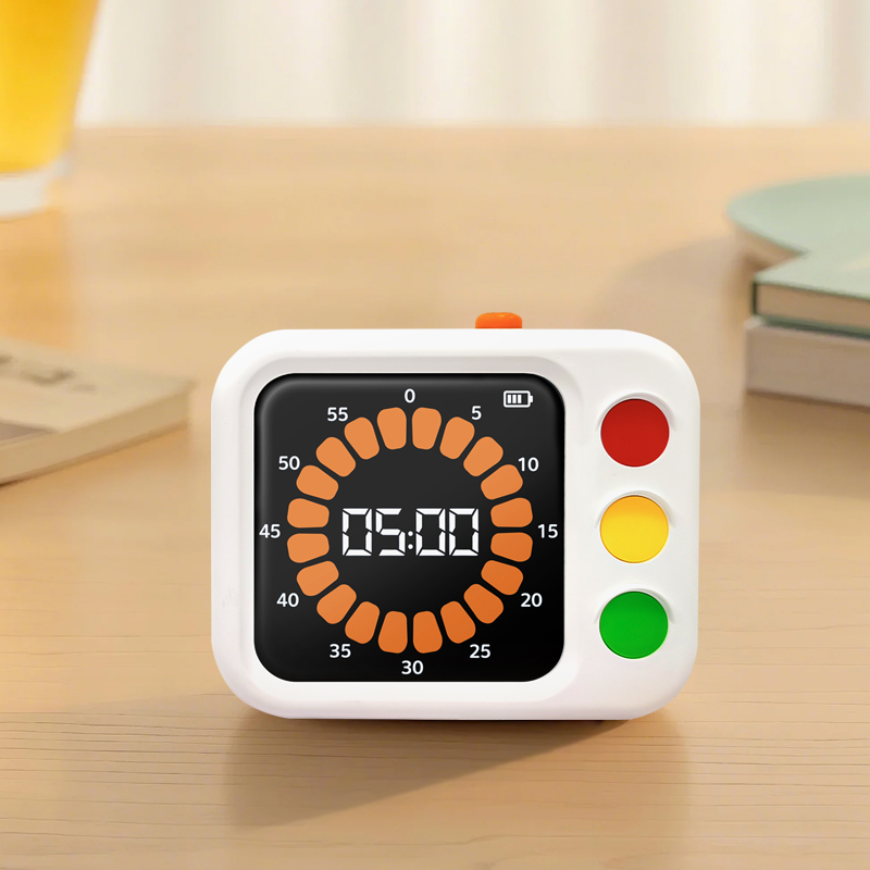 Visual Timer Digital Dynamic Count Custom Countdown Stopwatch Minutes Seconds Learning Homework Kitchen Timers
