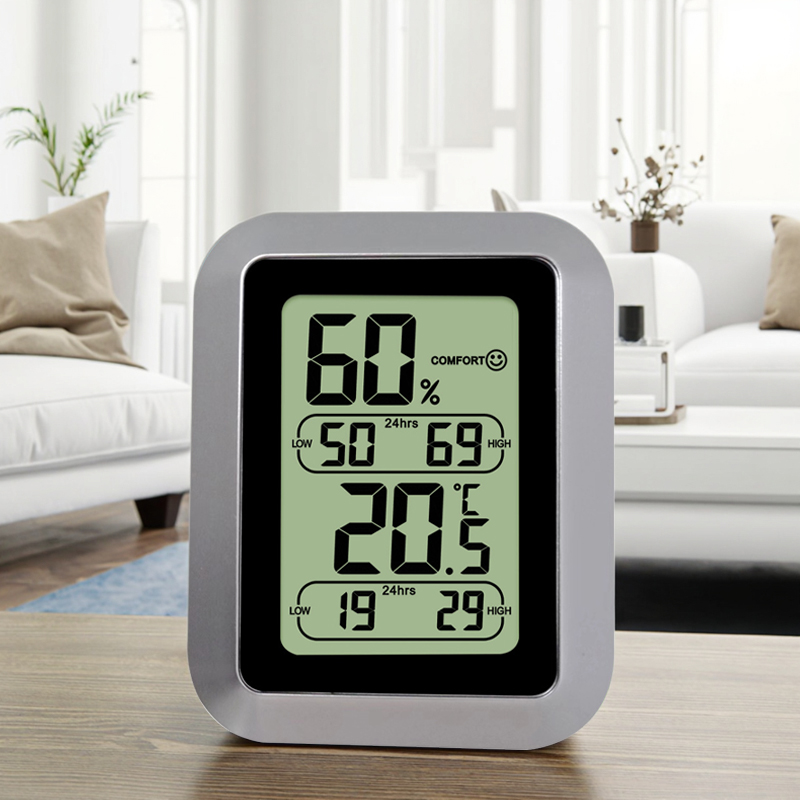 Wholesale Custom Household Digital Thermometer Hygrometer Min Max Registering Indoor Temperature Factory
