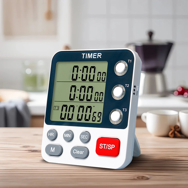 Custom 3 Modes Kitchen Cooking Timers Countdown Digital Timer Kids Study Pomodoro Desktop Stopwatch