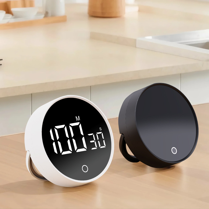 Desktop Electronic Digital Visua Timer Circular Kitchen Timers Custom Productivity Gym Homework Study Learning Start Stop Timer