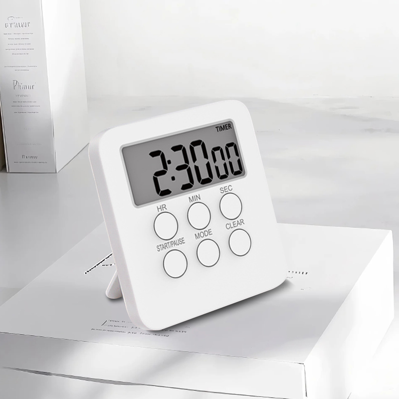 Custom Pomodoro Learning Stopwatch Kitchen Countdown Timers with Alarm Clock and Digital Time Display Manufacturer