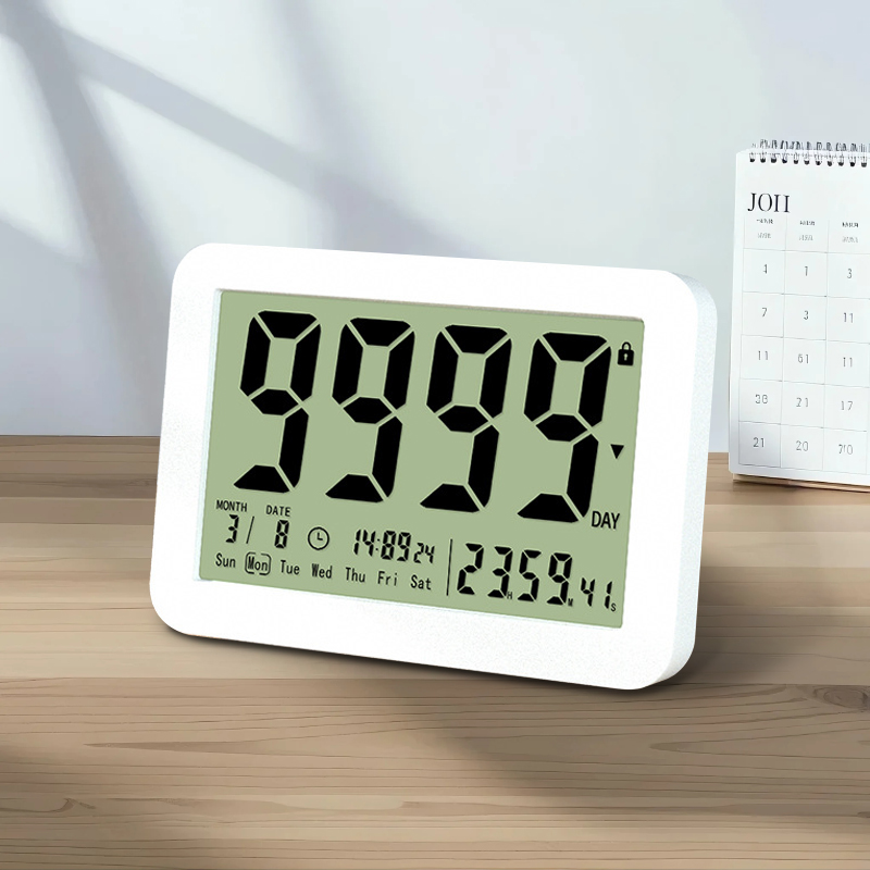 Custom Kids Student Game Exam Countdown Study Plan Timer Stopwatch Date Minute Second Display Clock Kitchen Timers